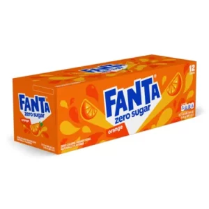 Fanta 12oz 24ct – Orange Zero Sugar