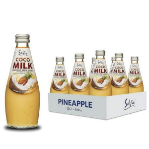 Savia Coco Milk 9.8oz x 1 – Coconut Milk Drink Pineapple 12/